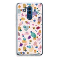 Terrazzo Memphis Pink: Huawei Mate 10 Pro Transparant Hoesje