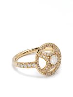 Loyal.e Paris bague en or Perpétuel 18ct pavée de diamants