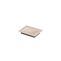 INK Post Wastafel keramische slab envelop bak zonder kraangat 60x45x1 Travertin matt