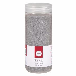 Hobby Fijn decoratie zand korrels - zilver - 475 ml - zandkorrels - knutselmateriaal