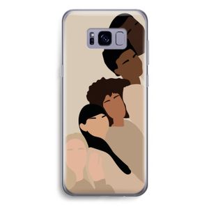 Sweet creatures: Samsung Galaxy S8 Plus Transparant Hoesje