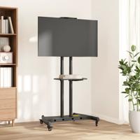 VidaXL Tv-standaard wielen 32-70 inch scherm 60 kg max vesa 600x400 mm