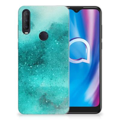 Smartphone hoesje Alcatel 1S (2020) Painting Blue Smartphone hoesje Alcatel 1S (2020) Painting Blue