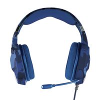 Trust GXT 322B Carus PS4 Gaming Headset - Blauw Camo - thumbnail