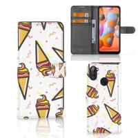 Samsung Galaxy M11 | A11 | Book Cover | Icecream