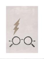Kunstdruk Harry Potter the Boy Who Lived 30x40cm