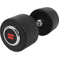Gorilla Sports Dumbell - 27,5 kg - Gietijzer (rubber coating) - thumbnail