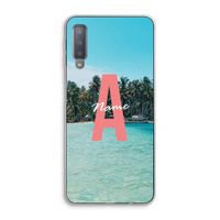 Pacific Dream: Samsung Galaxy A7 (2018) Transparant Hoesje