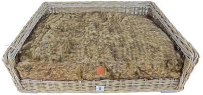 Boony Est 1941 ligkussen grizzly brown 100x70 cm - Gebr de boon