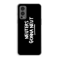 Neuters (zwart): OnePlus Nord 2 5G Transparant Hoesje
