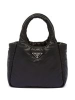 Prada sac cabas Soft médium - Noir