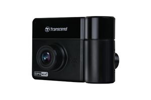 Transcend DrivePro 550B Dashcam met GPS Kijkhoek horizontaal (max.): 150 ° 12 V, 24 V WiFi, Accu, Cabinecamera