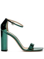 Gianvito Rossi sandales Azia 95 mm en cuir verni - Vert