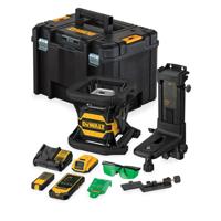 DeWALT DCE080D1GS Roterende Laser 600m Bluetooth - Groen 18V 2.0Ah in TSTAK