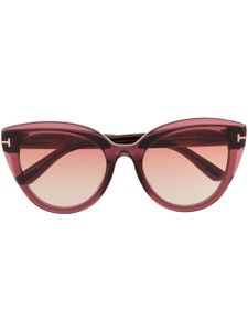 TOM FORD Eyewear lunettes de soleil Tori à monture papillon - Rose