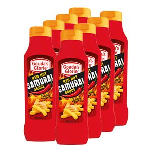 Gouda's Glorie - Red Hot Samurai Sauce - 8x 850ml