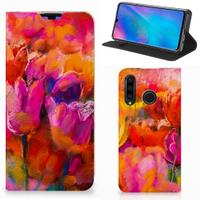 Bookcase Huawei P30 Lite New Edition Tulips - thumbnail