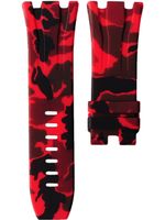 Horus Watch Straps bracelet-montre 44 mm Red Camo - Rouge