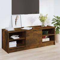 Tv-meubel 102x35,5x36,5 cm bewerkt hout gerookt eikenkleurig Tv-meubel 102x35,5x36,5 cm bewerkt hout gerookt eikenkleurig