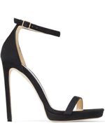 Jimmy Choo sandales Alva 120 mm - Noir