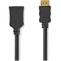 Nedis CVGL34090BK50 HDMI kabel 5 m HDMI Type A (Standaard) Zwart - thumbnail