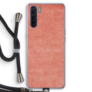 Marrakech Walls: Oppo A91 Transparant Hoesje met koord