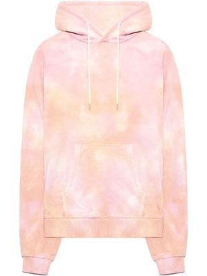 John Elliott hoodie Beach à imprimé tie dye - Rose