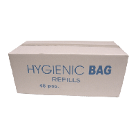 Hygiëne zakjes plastic wit