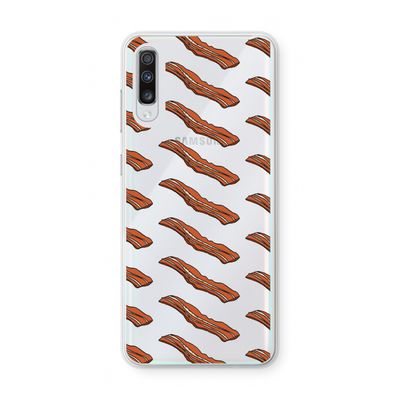 Bacon to my eggs #2: Samsung Galaxy A70 Transparant Hoesje