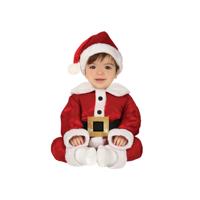 Fiestas Guirca Kerstman kostuum voor baby's - 3-delig - polyester - baby verkleedkostuums