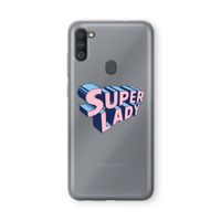 Superlady: Samsung Galaxy A11 Transparant Hoesje