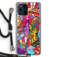 Dreams: Oppo Find X3 Transparant Hoesje met koord