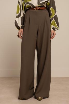 Studio Anneloes Skye Waffle Trousers 13485 Broek 7400 New Army