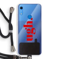 Ugh: Huawei Y6s Transparant Hoesje met koord