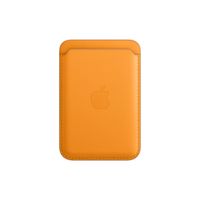 Apple origineel Leren kaarthouder met MagSafe (1st gen) voor iPhone California Poppy - MHLP3ZM/A - thumbnail