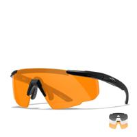WileyX Saber Advanced 3 interchangable lenses Matte Black