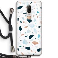 Terrazzo N°13: OnePlus 6 Transparant Hoesje met koord