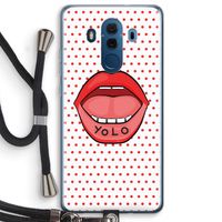 Yolo Denise: Huawei Mate 10 Pro Transparant Hoesje met koord
