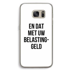 Belastinggeld: Samsung Galaxy S7 Transparant Hoesje