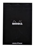 Schrijfblok rhodia a4 dots 80v 80gr zwart