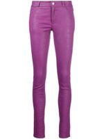 Zadig&Voltaire pantalon Phlame à effet froissé - Violet - thumbnail