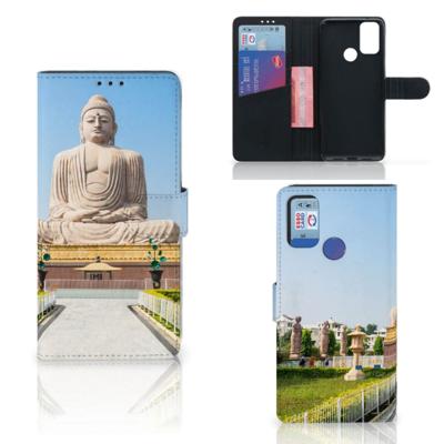 Alcatel 1S (2021) | Flip Cover | Boeddha