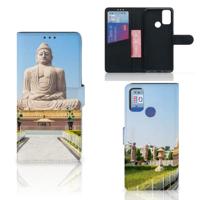 Alcatel 1S (2021) | Flip Cover | Boeddha