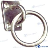 Anillas GS72014B - ANILLA CON PLACA 40X35 (PACK 5
