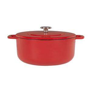 COMBEKK Sous-Chef braadpan Dutch Oven Ø 24 cm - rood