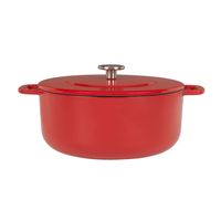 COMBEKK Sous-Chef braadpan Dutch Oven Ø 24 cm - rood - thumbnail