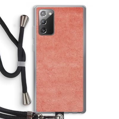 Marrakech Walls: Samsung Galaxy Note 20 / Note 20 5G Transparant Hoesje met koord