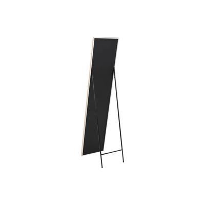 Lange spiegel Home ESPRIT Wit Bruin Beige Grijs Kristal polyestyreen 35,5 x 40 x 156 cm (4 Stuks)