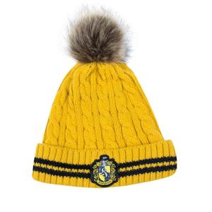 Harry Potter Pom-Pom Beanie muts Hufflepuff