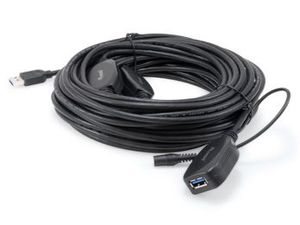 Equip 133348 USB-kabel 15 m USB 3.2 Gen 1 (3.1 Gen 1) USB A Zwart